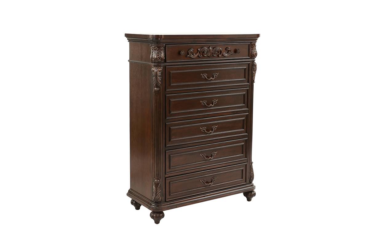 F4929 - Cherry/Espresso/Brown Bedroom Set