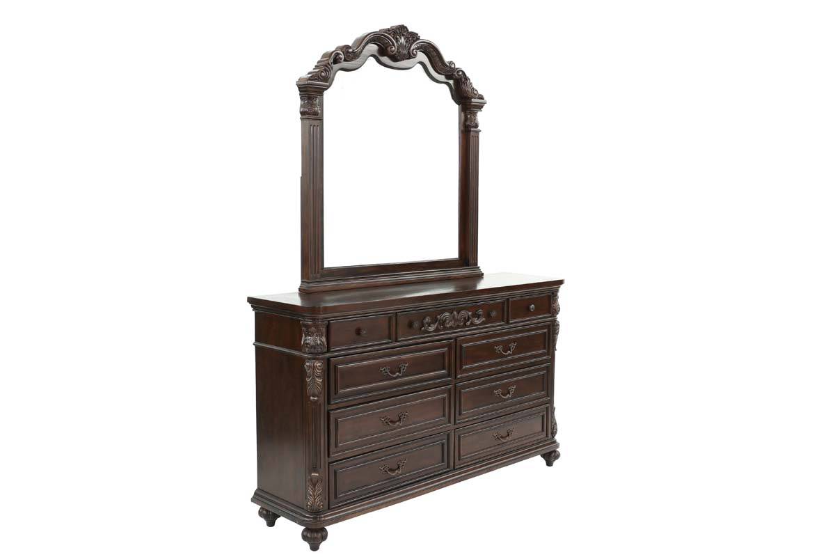 F4928 - Cherry/Espresso/Brown Bedroom Set